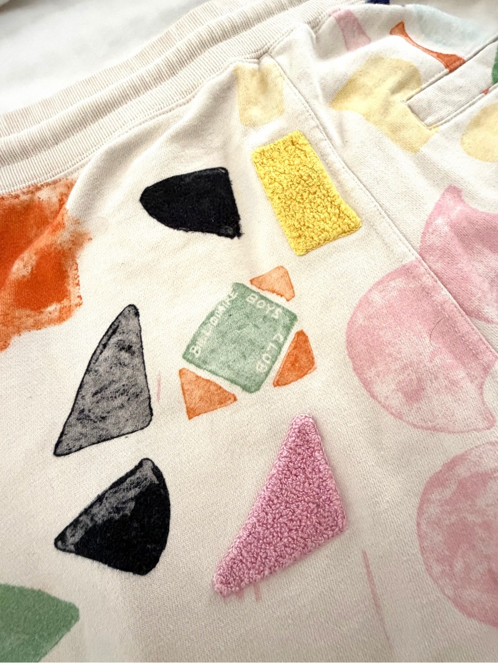 Billionaire Boys Club (BBC) "Star Dust" Joggers in "Buttercream" colorway. - Picture 7 of 8